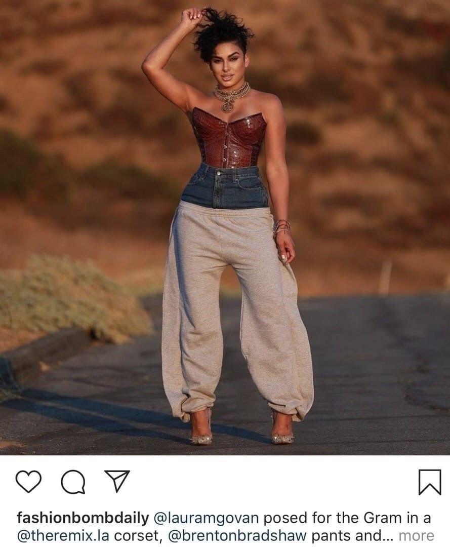 Это что еще за такие шаравары пошли, да еще и джинсы как подштанники