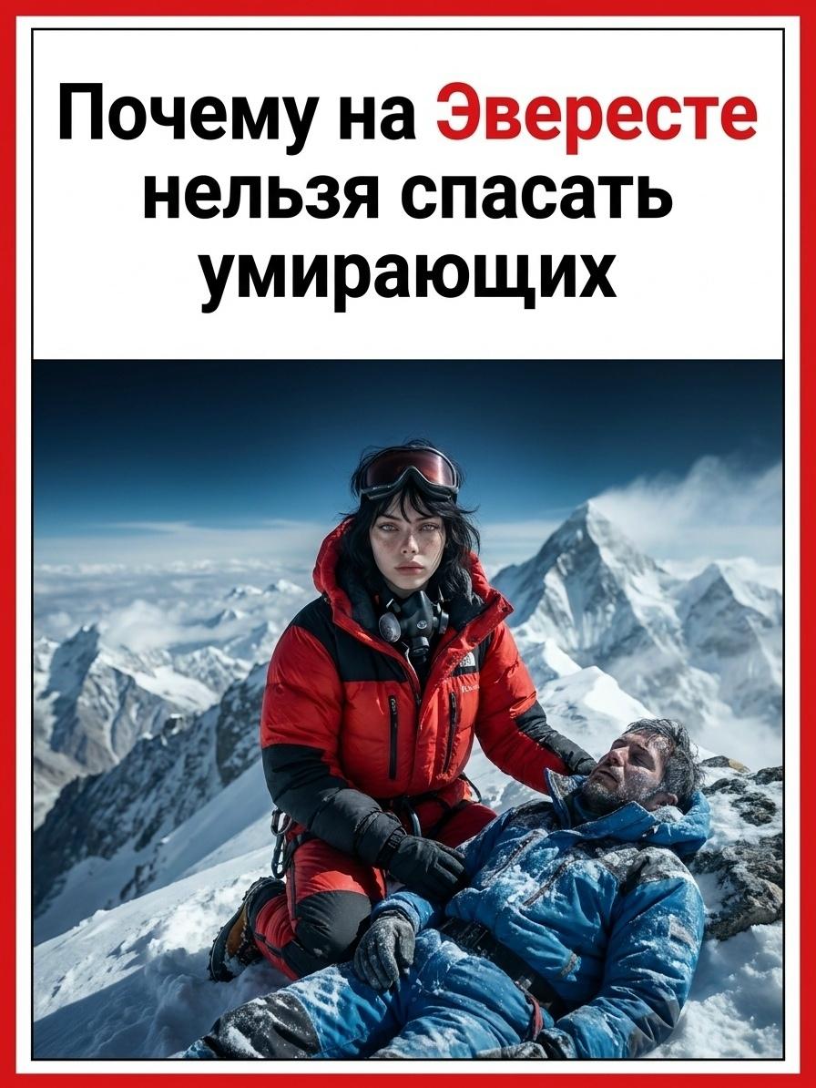 Восхождение на высочайшую вершину планеты упирается в суровый физиологический предел, наступающий на уровне восьми километров над уровнем моря