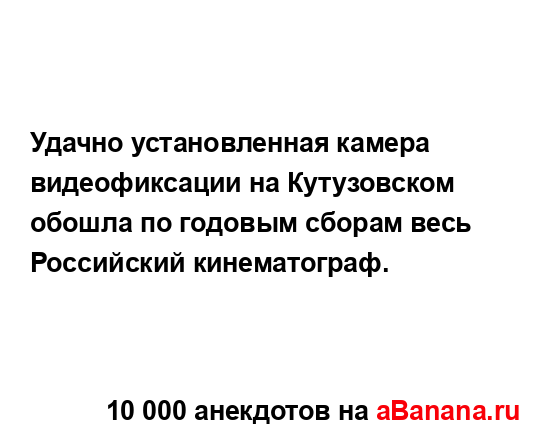 Удачно установленная камера видеофиксации на...