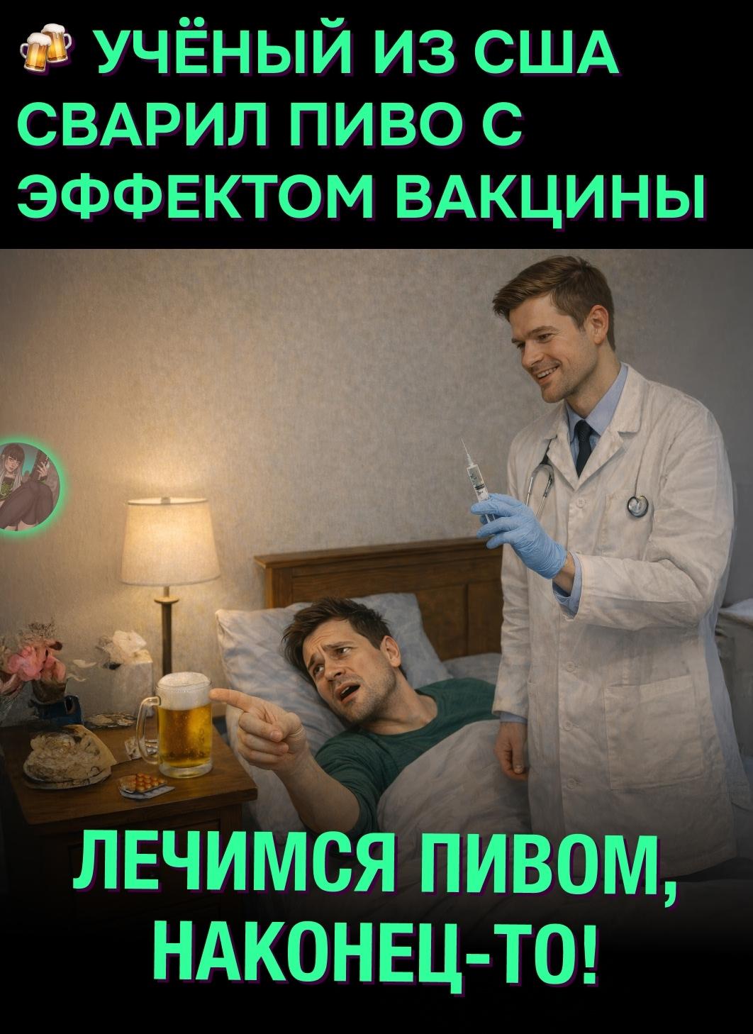 🔥 Американский вирусолог разработал экспериментальное пиво, в дрожжи которого встроены вирусоподобные частицы. Они активируют иммунную систему и запускают выработку антител.