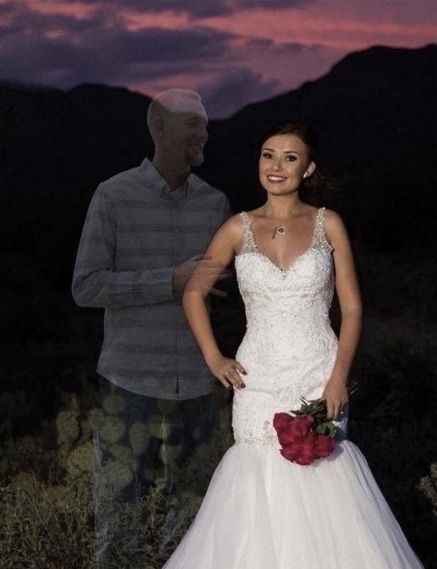 Девушка устроила фотосет с мужем, который погиб на кануне их свадьбы