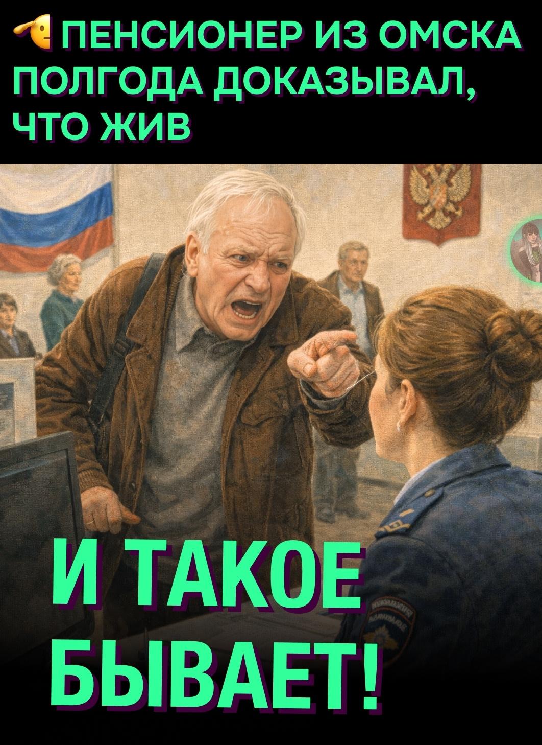 62-летнего омича официально «похоронили» в документах.
