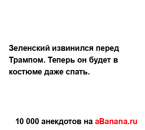 Зеленский извинился перед Трампом. Теперь он будет в...