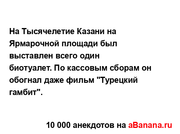 На Тысячелетие Казани на Ярмарочной площади был...