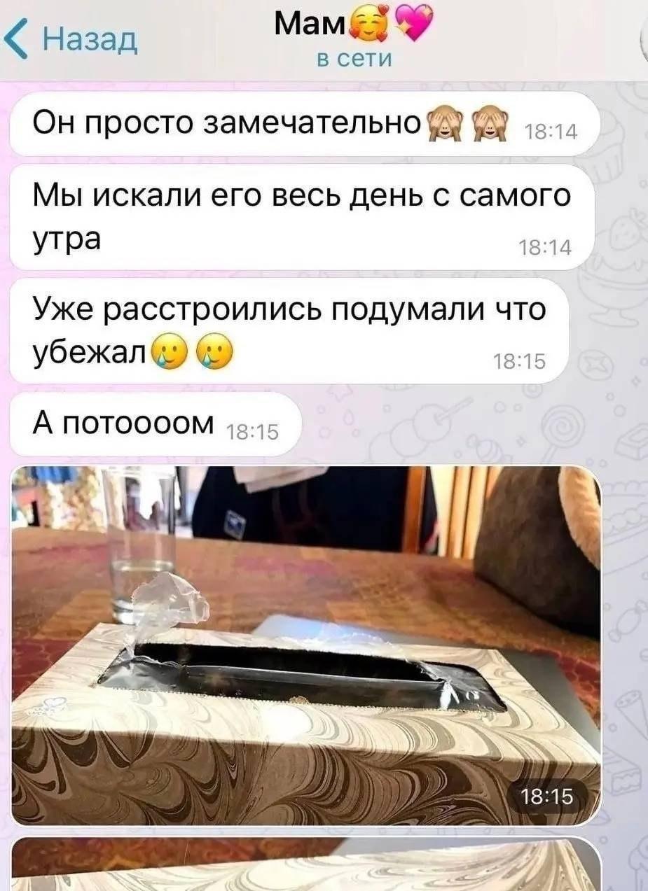 Нашлась пропажа
