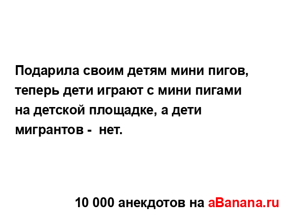 Подарила своим детям мини пигов, теперь дети играют с...
