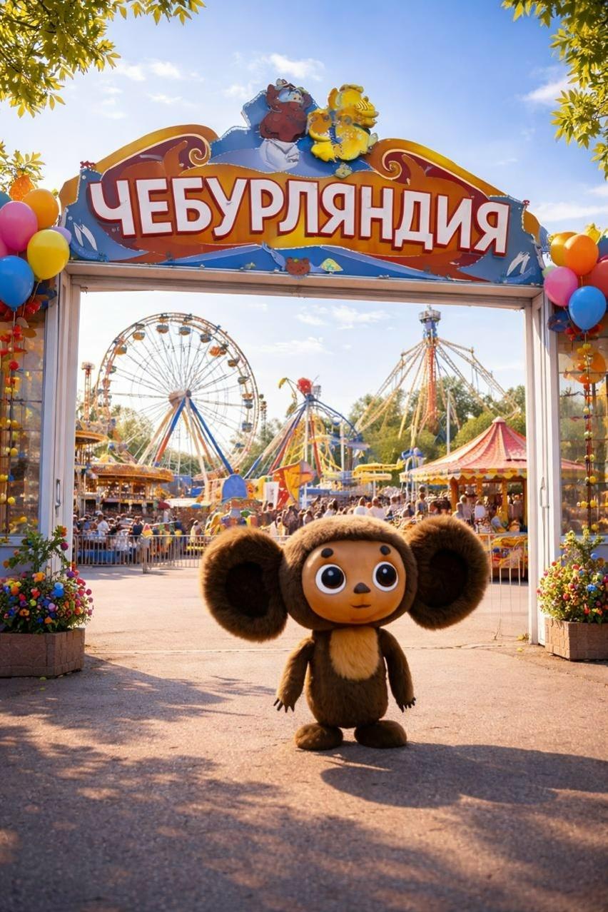 В России может появиться...«Чебурляндия» — отечественный аналог Диснейленда.