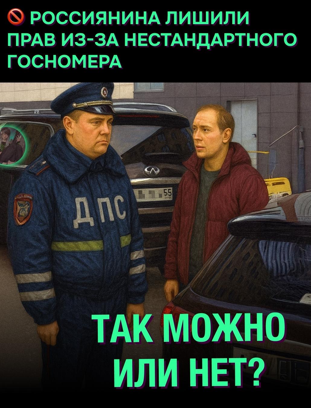 Владелец Infiniti получил полгода лишения прав за номер не по ГОСТу