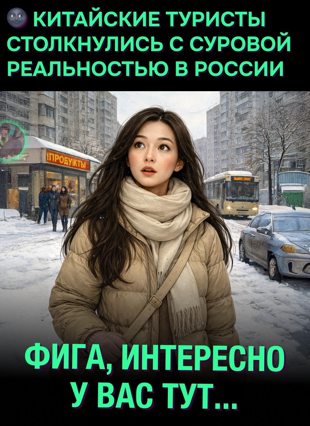 😅 Китайские туристы оказались не готовы к ценам и сервису в России