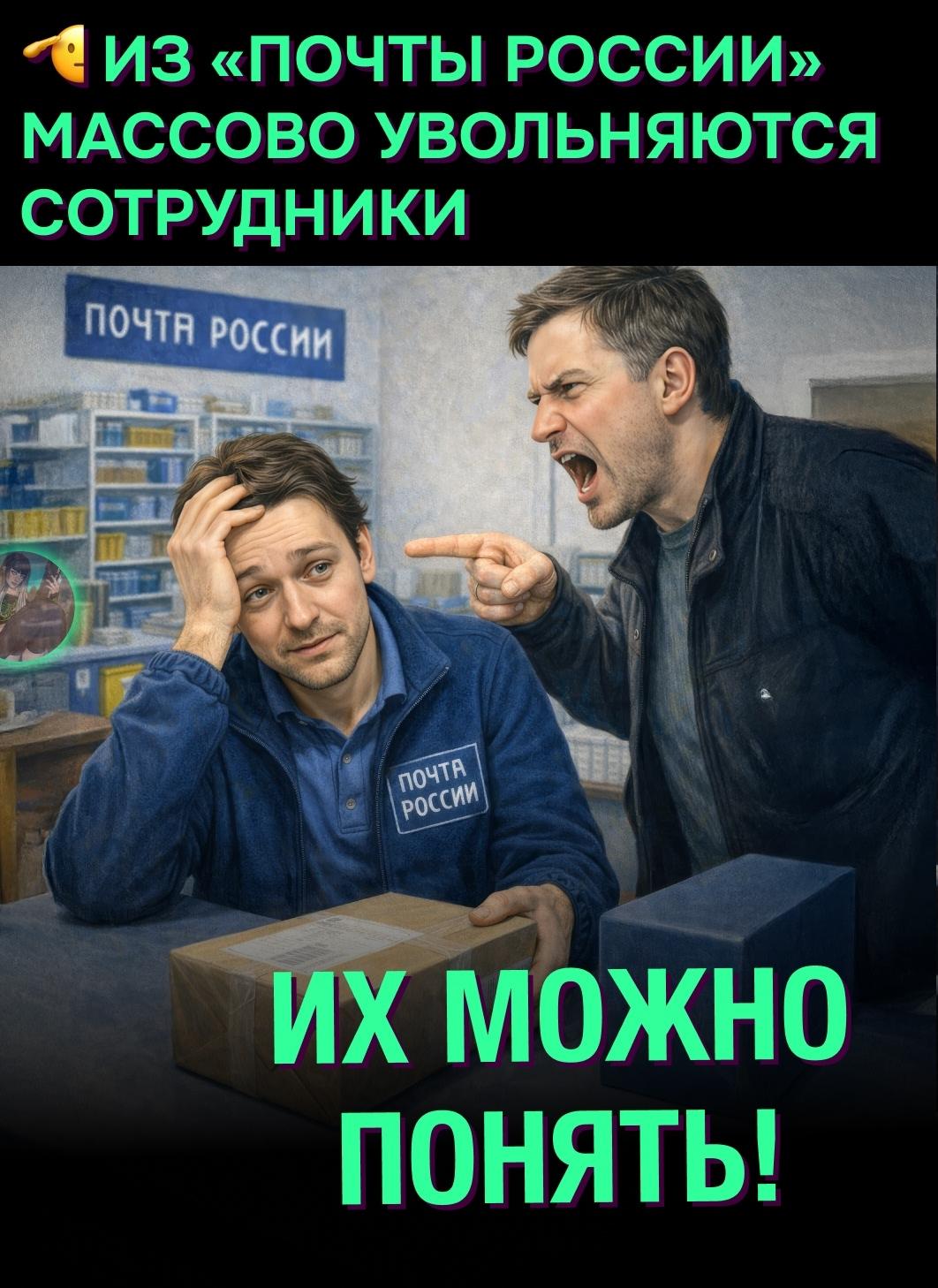 Из Почта России за год ушли около 40 тысяч сотрудников. Главные причины — постоянная перегрузка, жёсткие KPI и низкие реальные доходы. Особенно быстро выгорают начальники отделений.