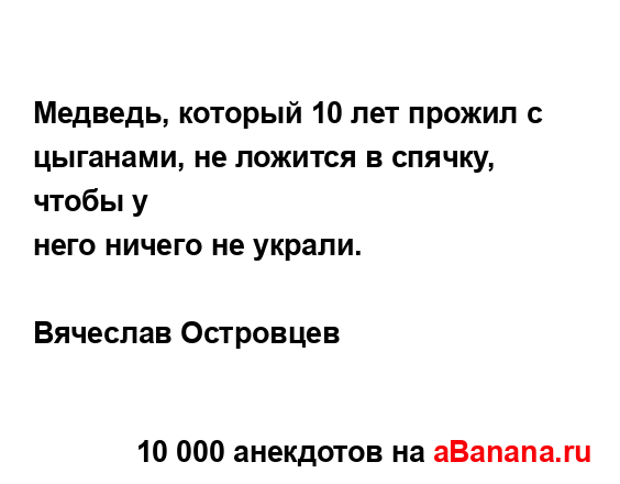 Медведь, который 10 лет прожил с цыганами, не ложится в...