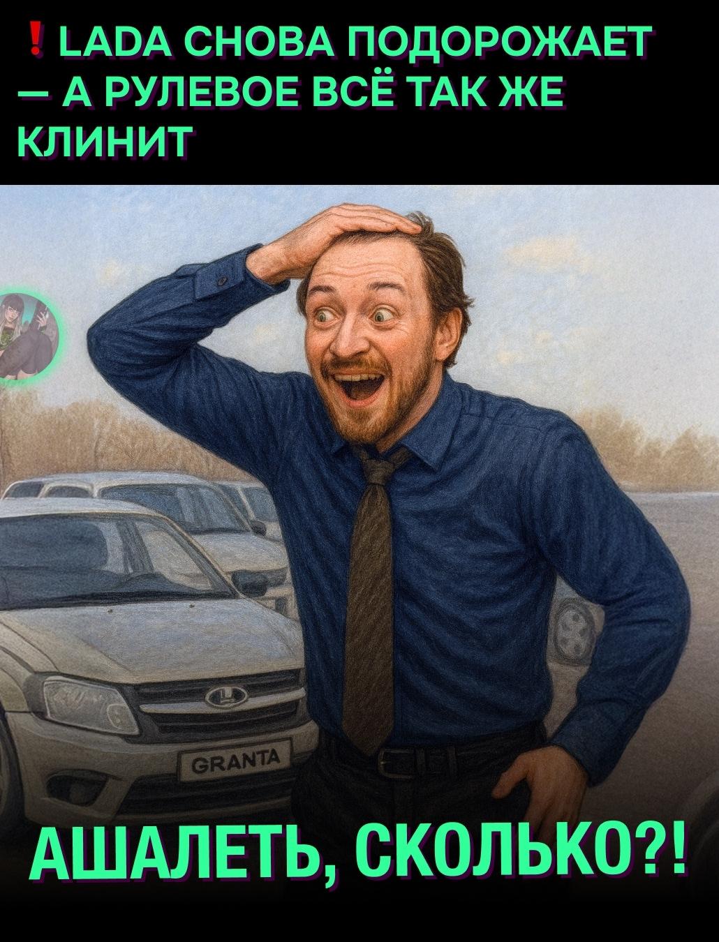 &#127770; АвтоВАЗ в очередной раз поднимает цены на свои автомобили.